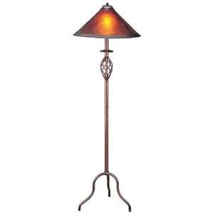 San Gabriel Mica Collection Iron Floor Lamp