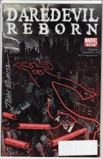 You are bidding on Daredevil Reborn #1 DF Signed Romita With COA. NM 