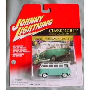   Classic Gold Collection Volkswagen Samba Bus TEAL: Toys & Games