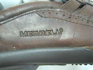 Wmns Merrell Dark Brown Leather Tetra Wave Slide US 8  