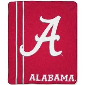 Alabama Crimson Tide Bama Plush Fleece Blanket Throw 50 x 60  