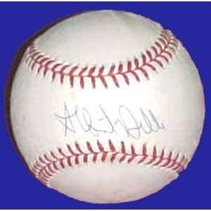  Albert Belle Autographed Baseball