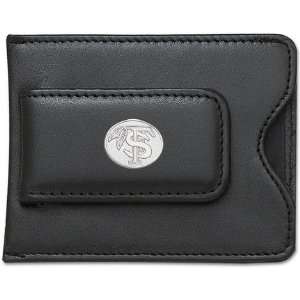    on Black Leather Money Clip / Credit Card Holder: Sports & Outdoors