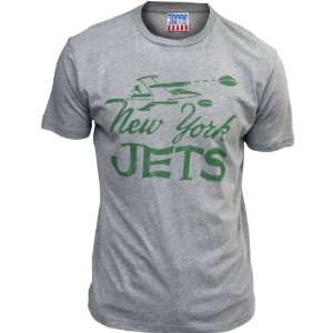  Junk Food New York Jets Retro T Shirt Small: Sports 