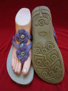 FOREVER Collection PURPLE Sandals Women US Size 6 10  