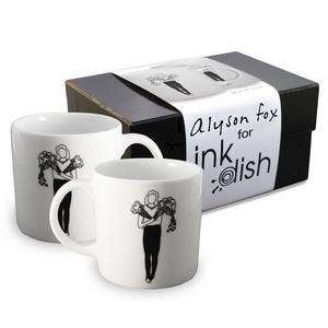 may mug gift set by alyson fox for ink dish  Kitchen 