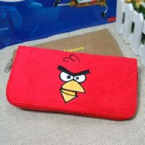  Angry Birds Long Coin Wallet Purse   Red Bird Toys 