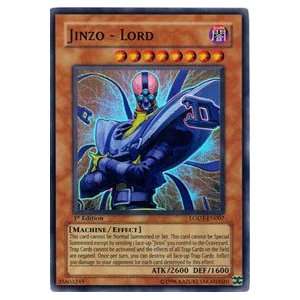  YuGiOh GX Light of Destruction Jinzo Lord LODT EN007 Super 