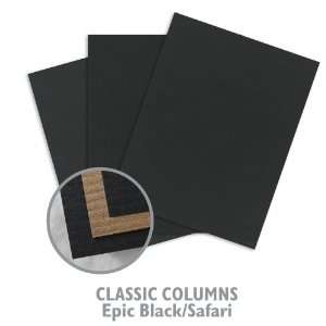   CLASSIC COLUMNS Epic Black/Safari Paper   200/Carton