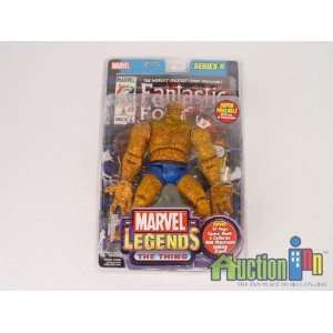    Marvel Legends Series 2   The Thing Action Figure: Toys & Games