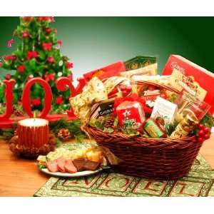 Joy To The World   Happy Holiday Greetings Gift Basket:  