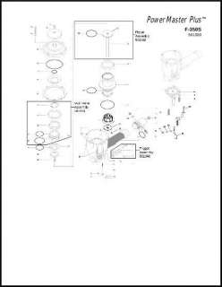 Paslode Framing Nailer O ring Rebuild Kit F350s   Complete O Ring kit 