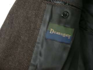 Deansgate Mens Lambswool Blend Suit Coat 44 Wool  