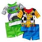 Toy Story 2 Piece Toddler Pajamas Choose from Buzz and Woody 3T 4T 