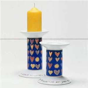  Artis Orbis Porcelain Mara Candleholder Love Hearts