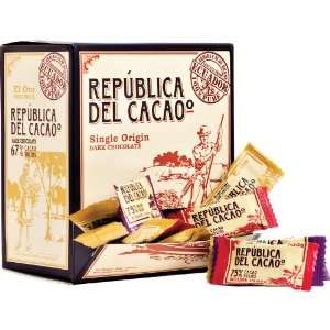 Republica del Cacoa Assorted Squares of Chocolate (60x 0.18 Ounce 