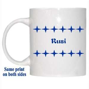  Personalized Name Gift   Rusi Mug 