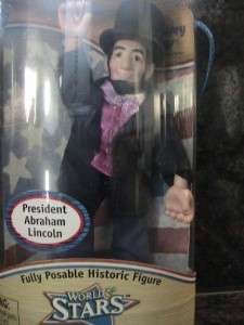 President Abraham Lincoln Posable Historic Figure Toy  