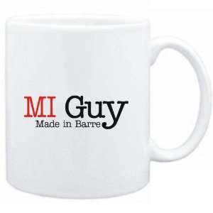    Mug White  Guy Made in Barre  Usa Cities