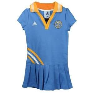  Denver Nuggets Toddler Polo Dress (Blue) Sports 