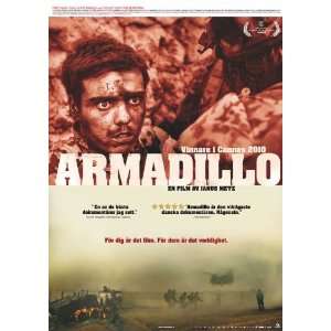  Armadillo (2010) 27 x 40 Movie Poster Swedish Style A 