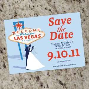  LAS VEGAS   Save the Date Cards   Print Your Own 