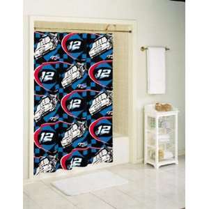    Ryan Newman Pole Position Shower Curtain: Sports & Outdoors