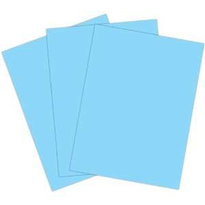 Roselle Vibrant Construction Paper, 50ct, 9 x12 Inches, Light Blue 