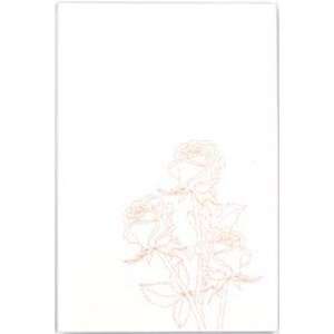 Rose Glitter Printable Invitation/Envelope 25 Pack: A10:  