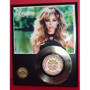  Gold Record Outlet Beyonce 24kt Gold Record LTD Edition 