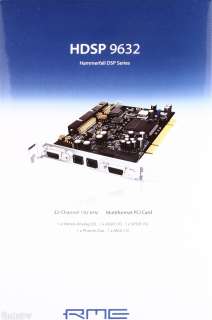 RME Hammerfall HDSP 9632 (32 Ch 192kHz PCI Interface)  