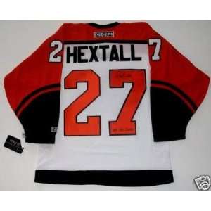 Ron Hextall Philadelphia Flyers Signed 87 Conn Jersey