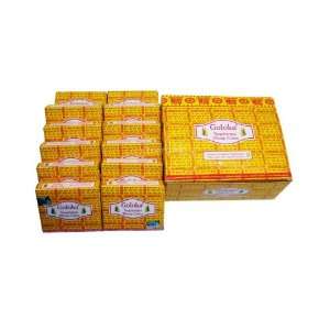  Goloka Nag Champa Dhoop Cones   Case of 12 Boxes