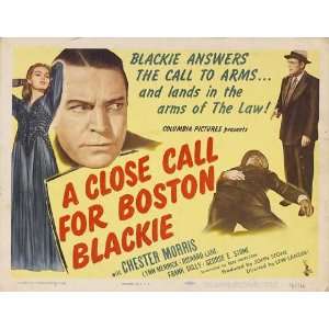  A Close Call for Boston Blackie Poster Movie Style A (11 x 