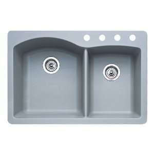 BLANCO Double Basin Composite Granite Kitchen Sink 440214 