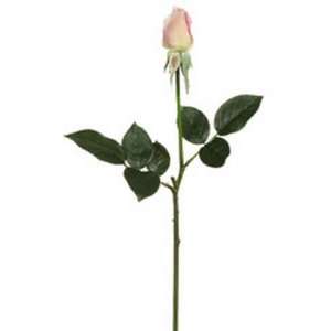  Set of 12   17.5 Real Touch Diana Rose Bud Spray Peach 