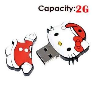  2G Rubber USB Flash Drive with Cat Shape Electronics