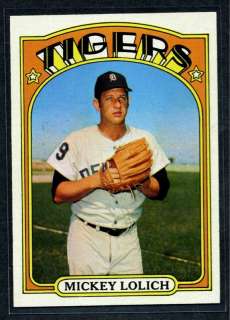 1972 TOPPS MICKEY LOLICH #450 MINT DETROIT TIGERS  