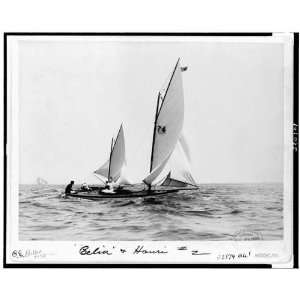   ,ships,ocean,waves,wind,sailors,Bolles fecit,c1895