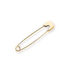  14k Yellow Gold Polished Moveable Pin Pendant Jewelry