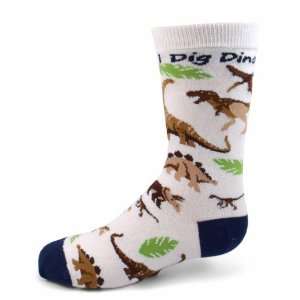  Kids I Dig Dinos Socks