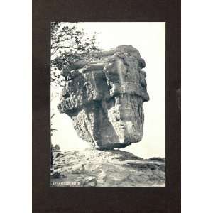  1904 Balanced Rock Colorado Mountain Original Print 