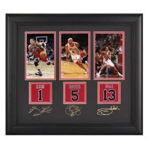 Chicago Bulls Framed Photographs   Derrick Rose, Carlos Boozer, Joakim 