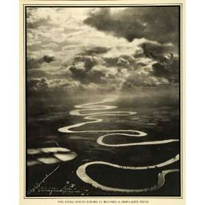  1930 Print River Forth Scotland Aerial Allan Buckham 