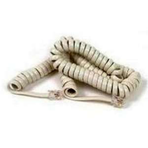   FT Value series RJ 11 Coiled Handset Phone Cable (IVORY) Electronics