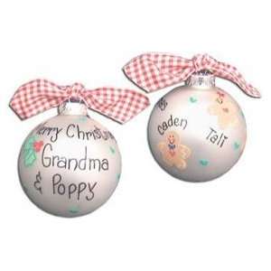  Gingerbread Christmas Ball Ornament: Home & Kitchen