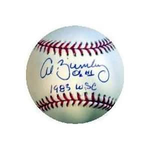  Al Bumbry Autographed/Hand Signed MLB Baseball inscribed 