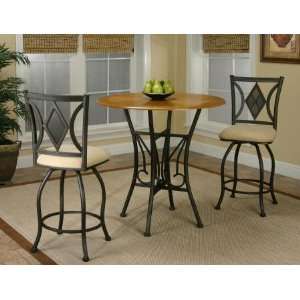  Cramco Dart Round Top Counter Height Table: Furniture 