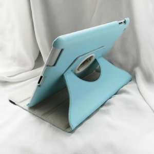  iPad 2 360° Rotating Magnetic PU Leather Case Smart Cover 