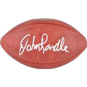  John Randle Autographed Football  Details Minnesota 